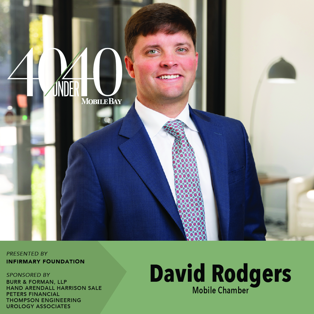 David Rogers Mobile Bay Magazine 40 under 40 2024