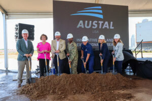 Austal FA2 Groundbreaking