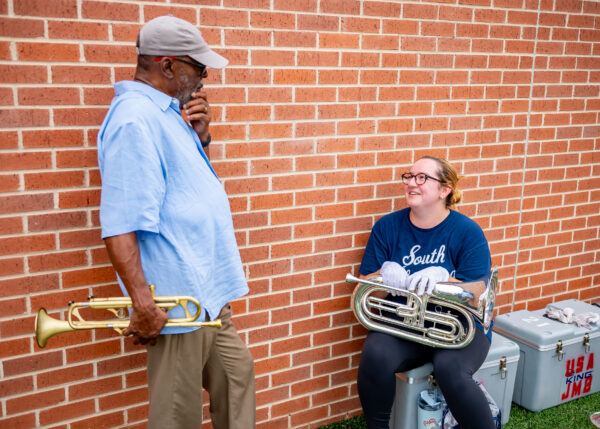 Excelsior Band at USA Band Practice