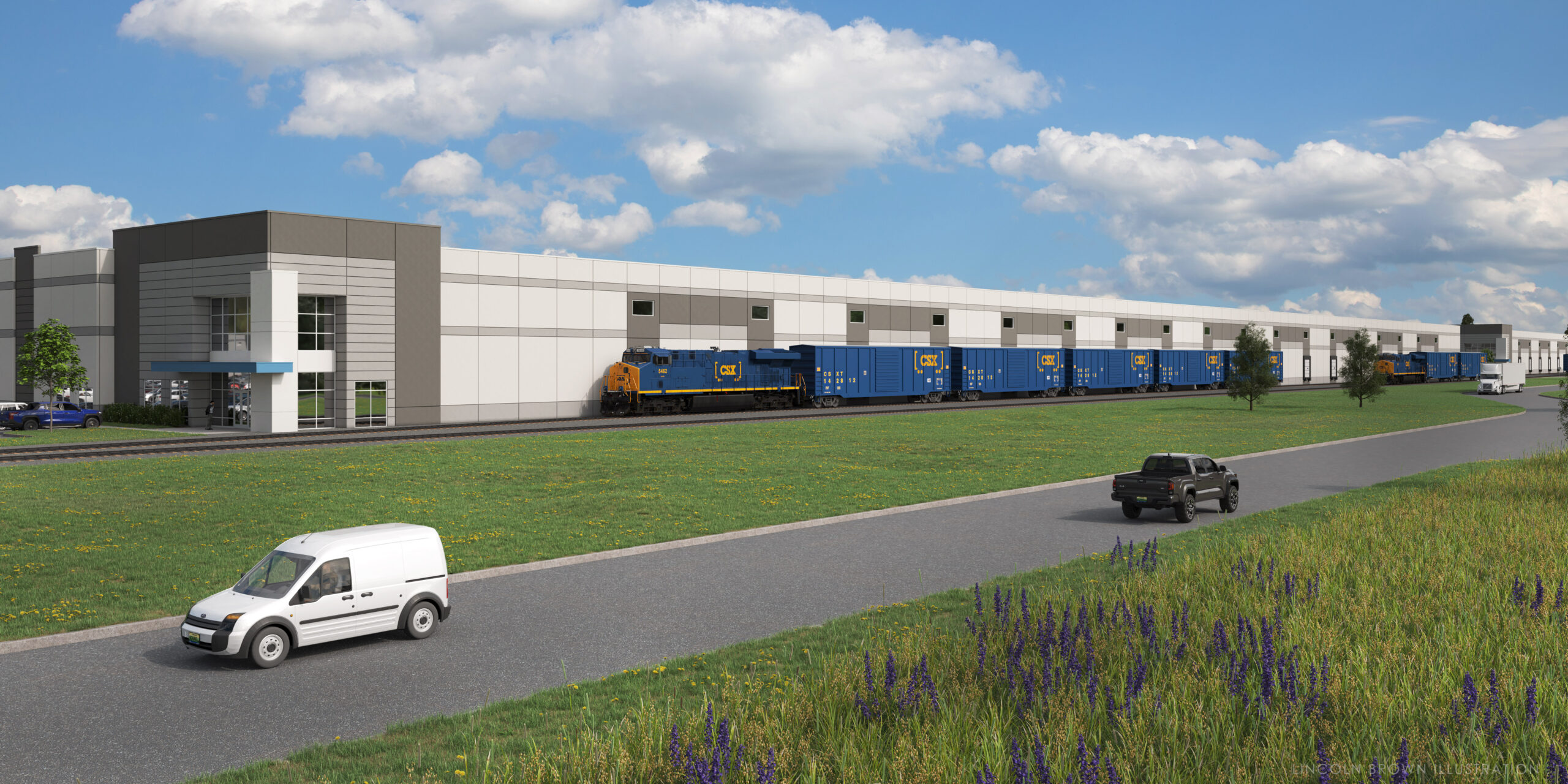 RailPort Logistics Mobile Rendering