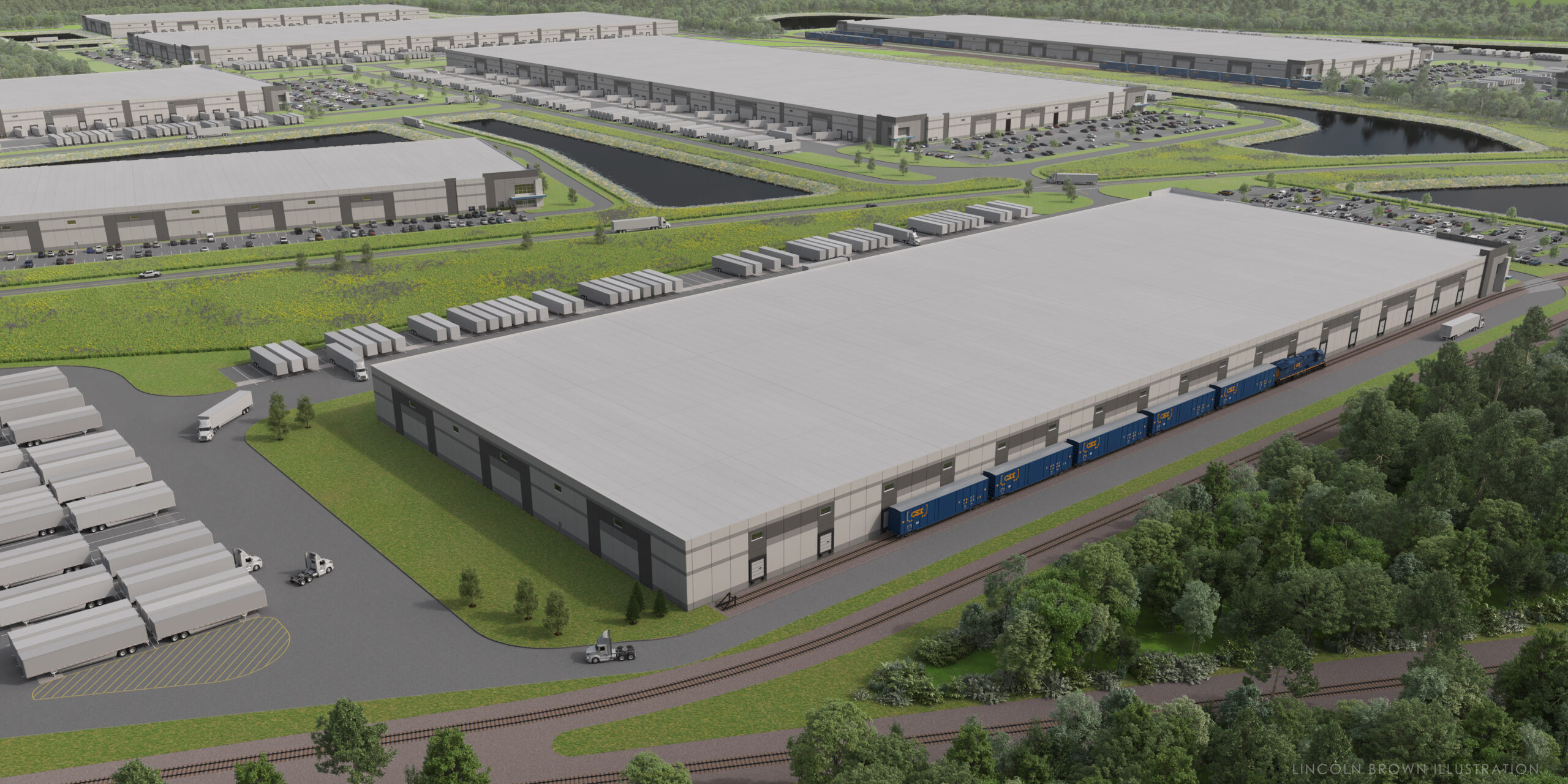 RailPort Logistics Mobile Rendering