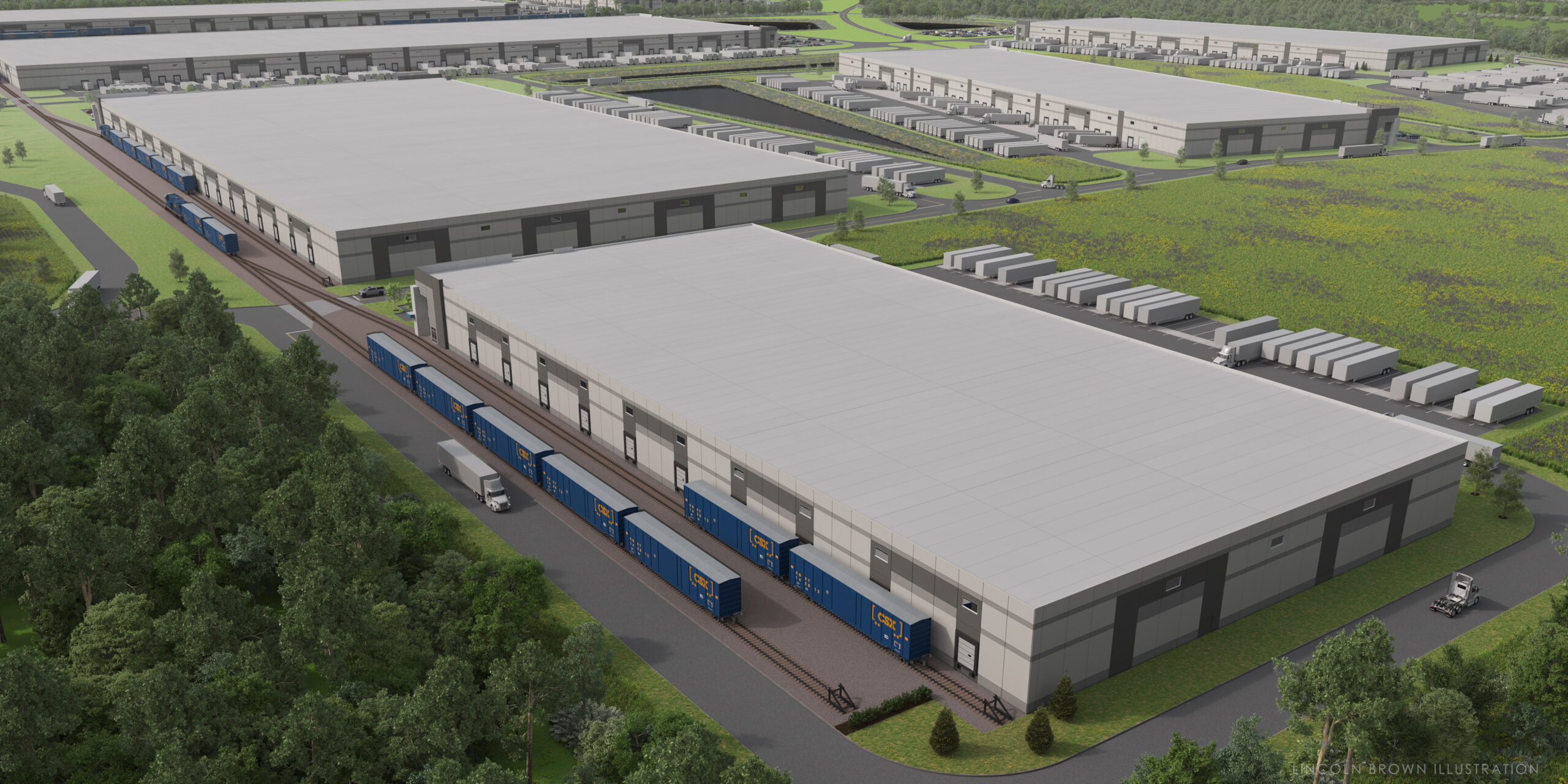 RailPort Logistics Mobile Rendering